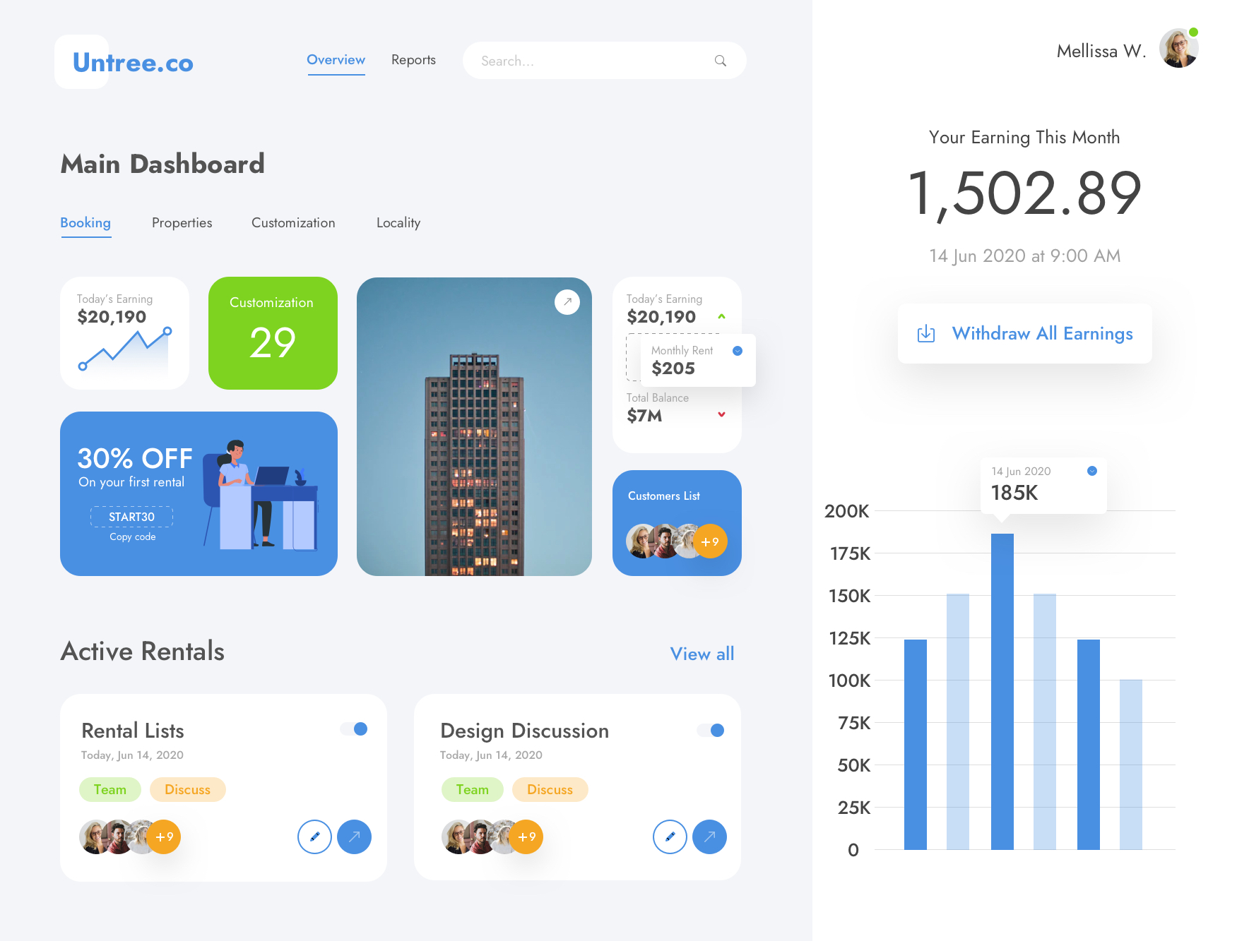 Primepower Cash dashboard preview